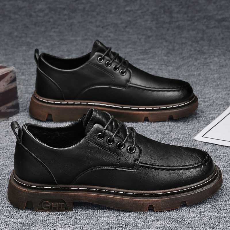 Sepatu formal pria berbahan at - Formal Men Daily Wear Footwear ulasan dan harga