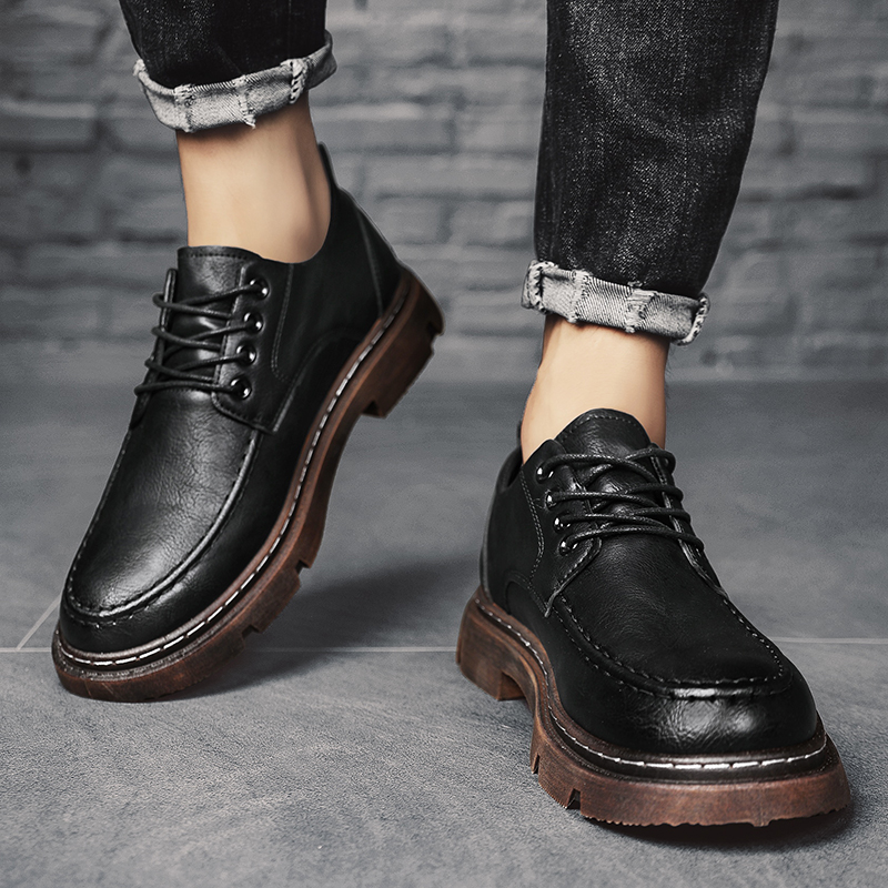 Sepatu formal pria berbahan at - Formal Men Daily Wear Footwear ulasan dan harga