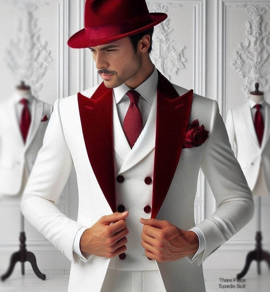 Jas Tuxedo Pria Formal Beludru - Men'S Formal Wear For Graduation ulasan dan harga