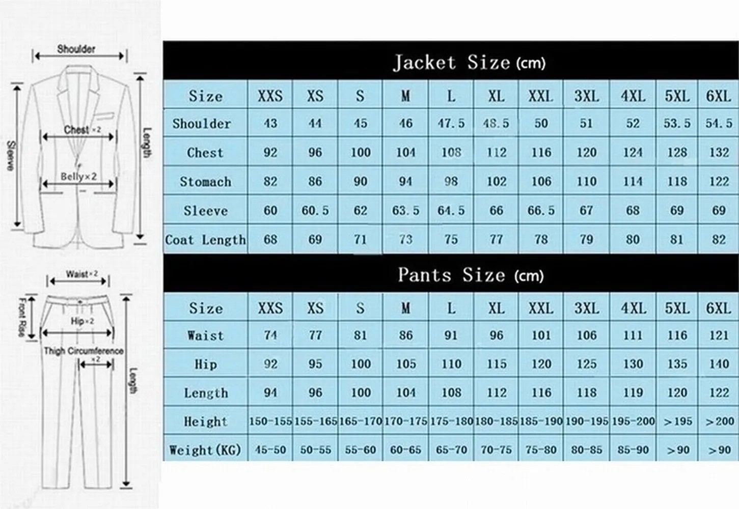 Jas Formal Pria Putih dan Hita - Men Formal Wear Black And White ulasan dan harga