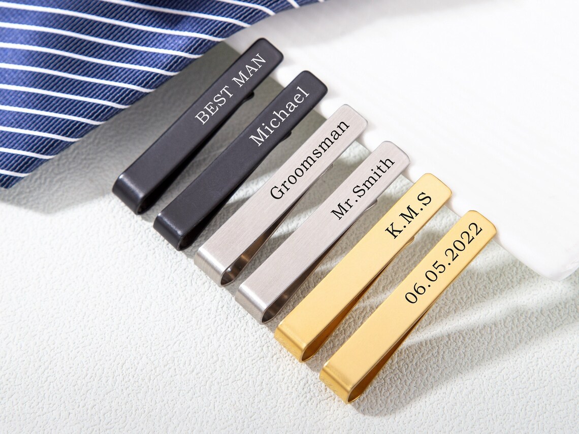 Klip Dasi Nama Kustom Yang Dip - Tie Bar Clip ulasan dan harga