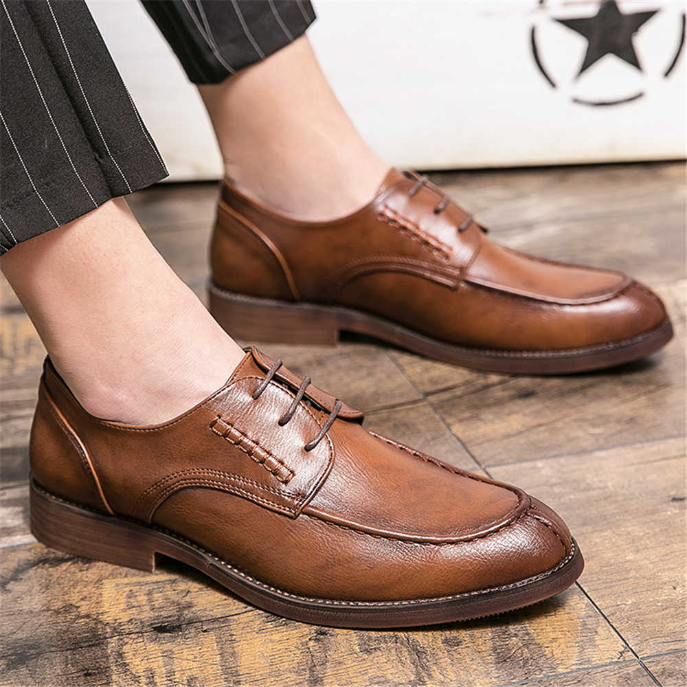 Sepatu Pria Ukuran Besar Anti- - Elegant Formal Men'S Wear ulasan dan harga