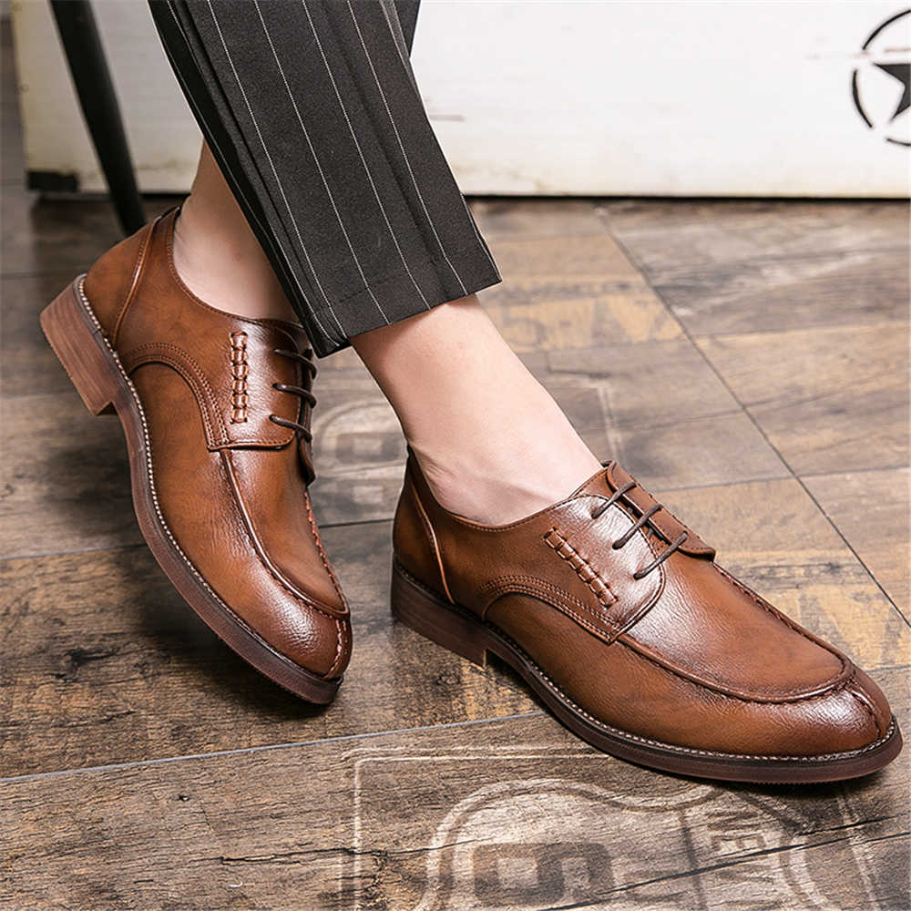 Sepatu Pria Ukuran Besar Anti- - Elegant Formal Men'S Wear ulasan dan harga