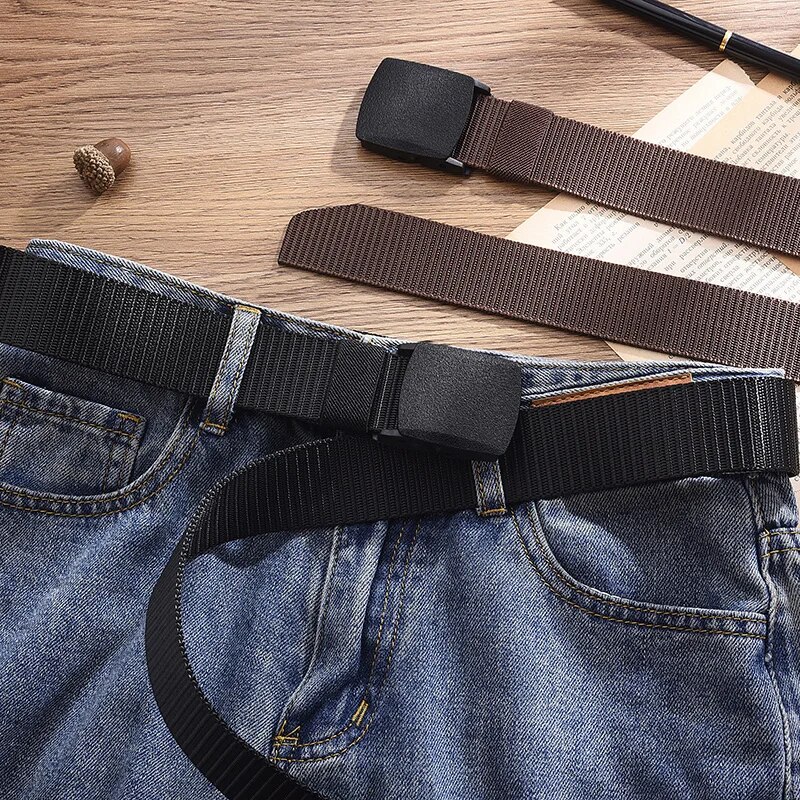 Sabuk Pria Sabuk Kanvas Kasual - Men'S Formal Wear Belt ulasan dan harga