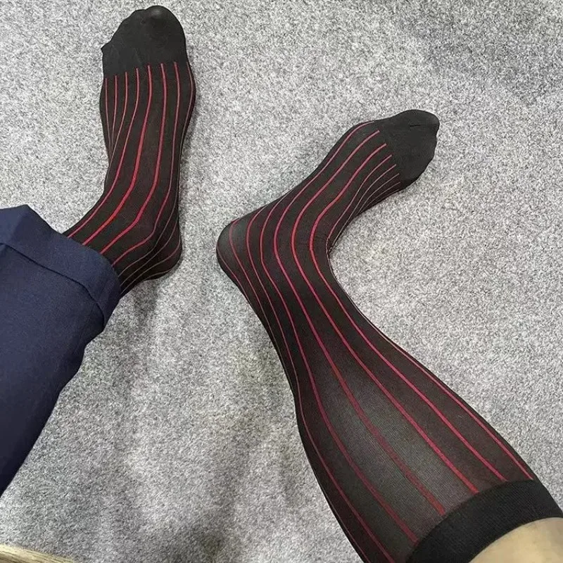 Kaus Kaki Pria Bergaris, Kaus  - Men Formal Wear Set ulasan dan harga