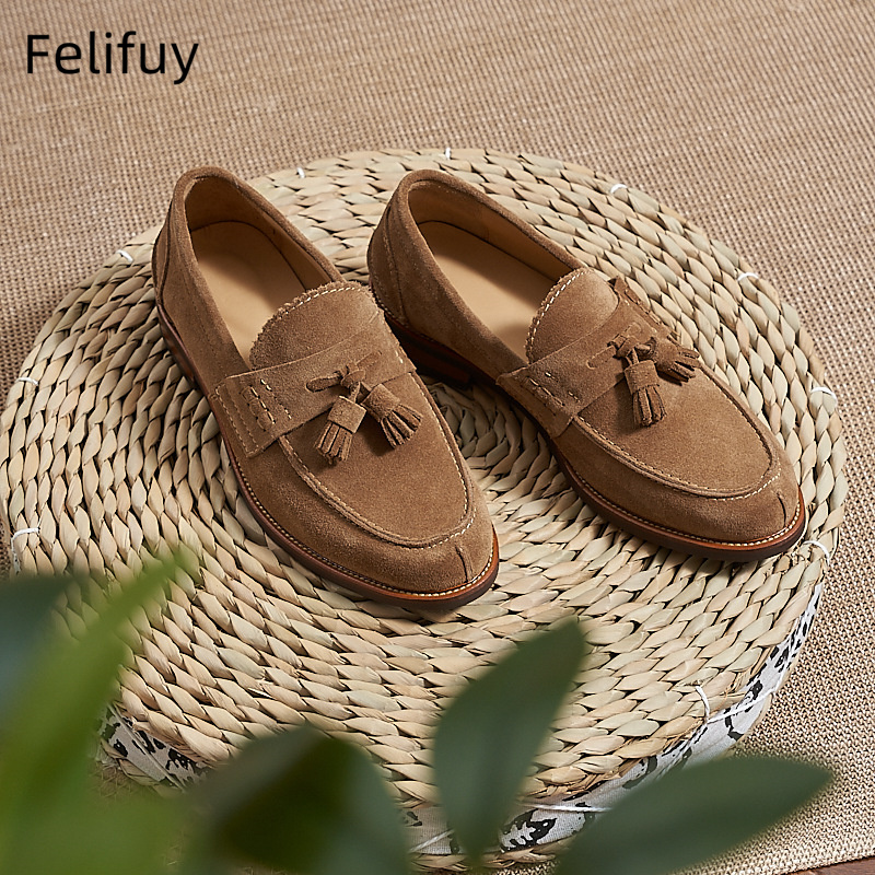 Sepatu Loafer Pria Cokelat Bar - Men'S Formal Party Wear Shoes ulasan dan harga