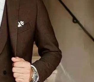Setelan Pria Slim Fit Tiga Pot - High End Men'S Formal Wear ulasan dan harga