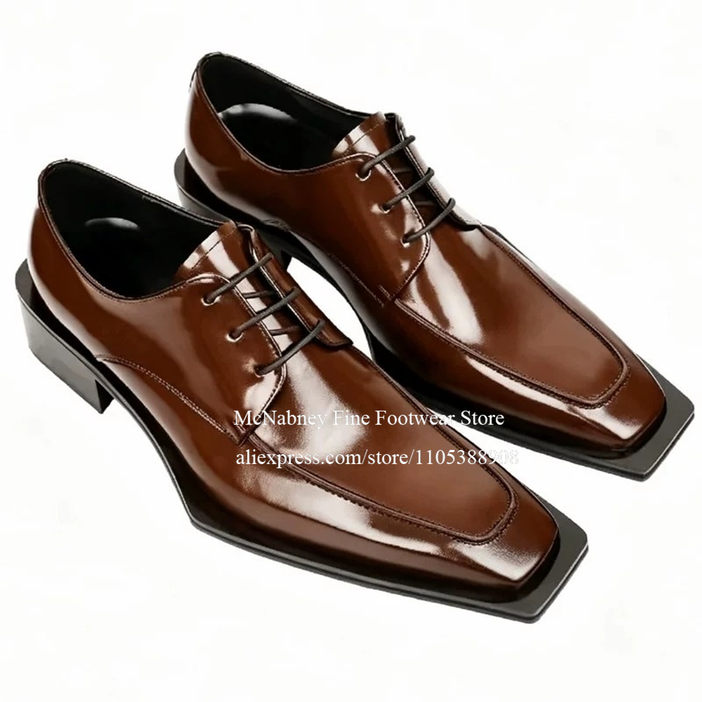 Sepatu Kulit Berpaku Kancing M - Men'S Formal Party Wear Shoes ulasan dan harga