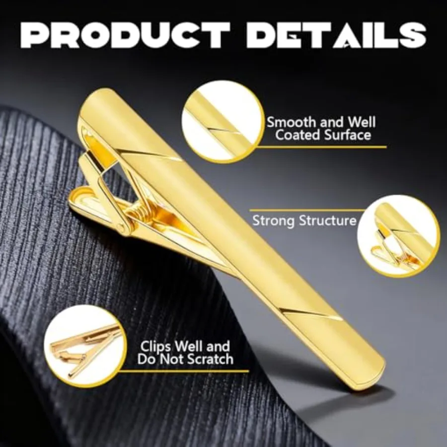 Penjepit Dasi Pria Bahan Stain - Tie Bar Clip ulasan dan harga