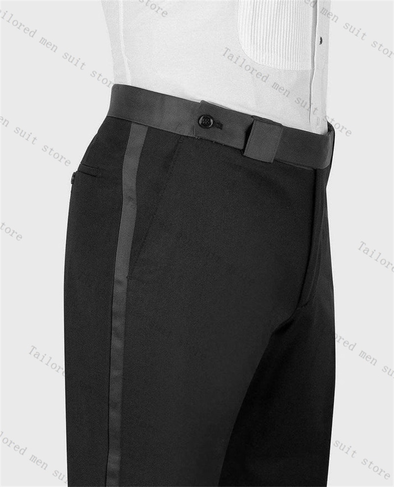 Set Celana Setelan Pria Pengan - Men Formal Wear Black And White ulasan dan harga