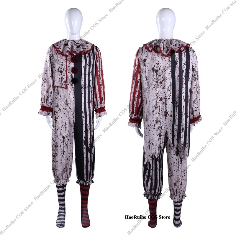 Kostum Cosplay Badut Art Clown - Men Formal Wear Set ulasan dan harga