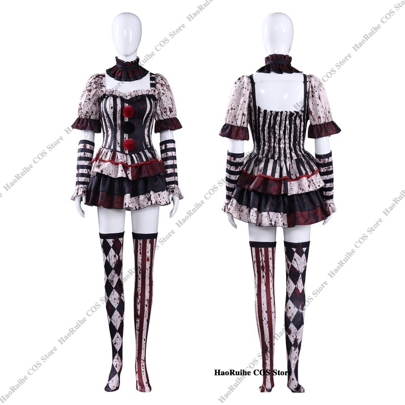 Kostum Cosplay Badut Art Clown - Men Formal Wear Set ulasan dan harga