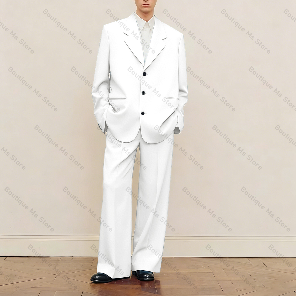 Setelan Jas Pria Hitam Oversiz - Men Formal Wear Fashion ulasan dan harga