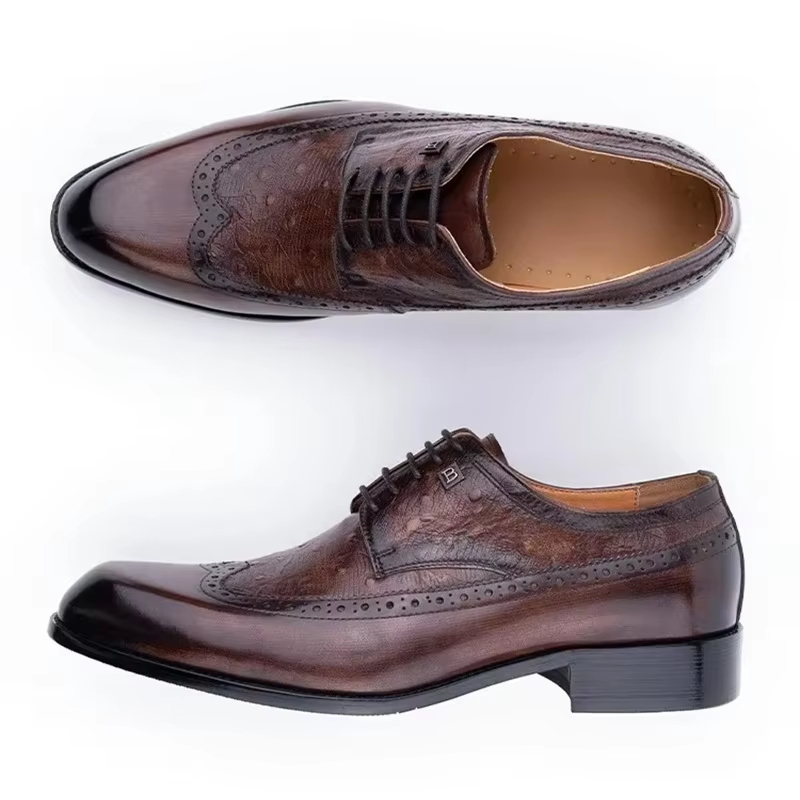 Sepatu Kulit Sapi Pria Sepatu  - Formal Men Daily Wear Footwear ulasan dan harga