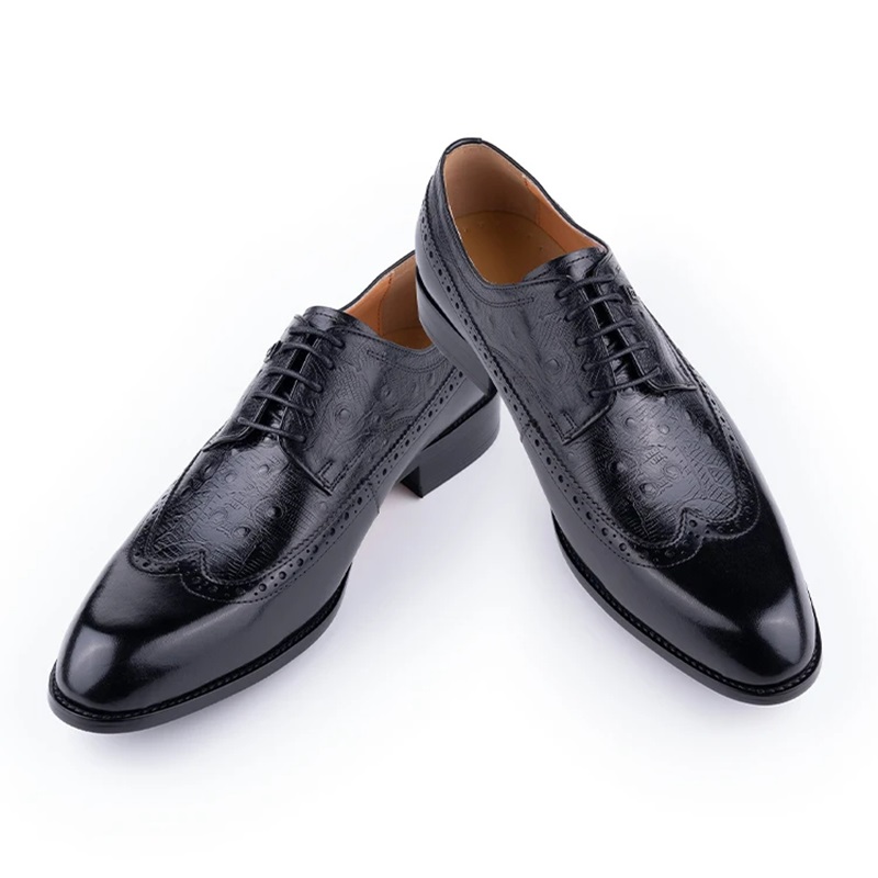 Sepatu Kulit Sapi Pria Sepatu  - Formal Men Daily Wear Footwear ulasan dan harga