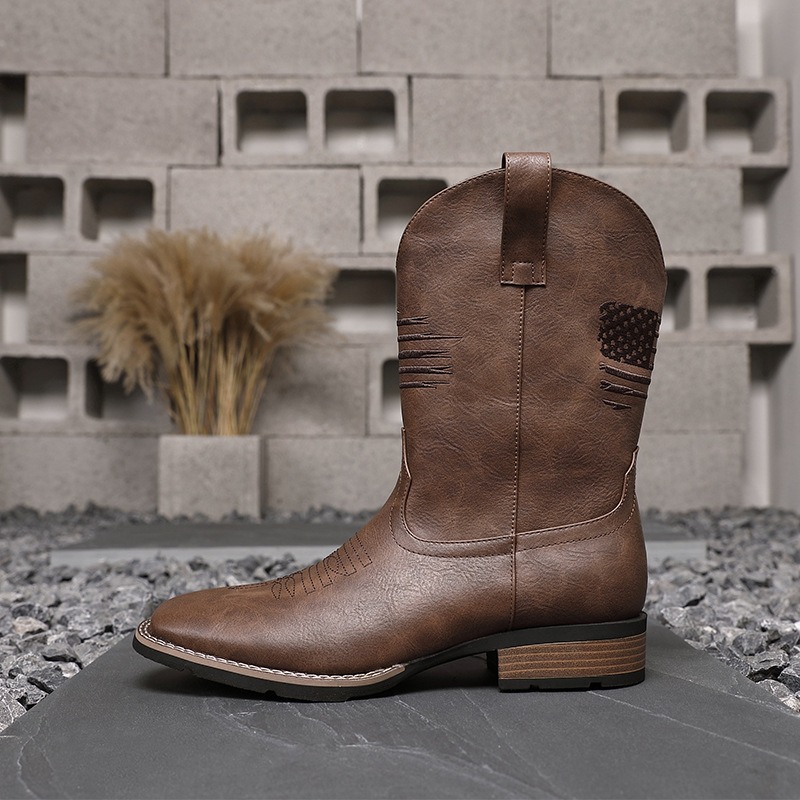 Sepatu Bot Koboi Pria Model Ba - Men'S Ethnic & Formal Designer Wear Studio S ulasan dan harga