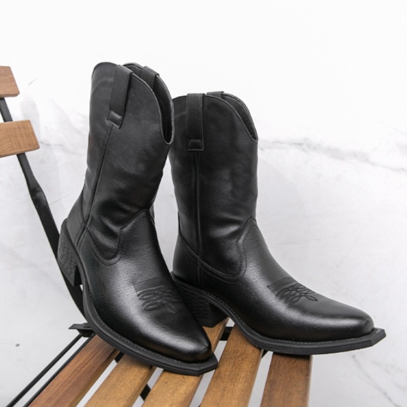 Sepatu Bot Pria Bordir Klasik  - Men'S Ethnic & Formal Designer Wear Studio S ulasan dan harga