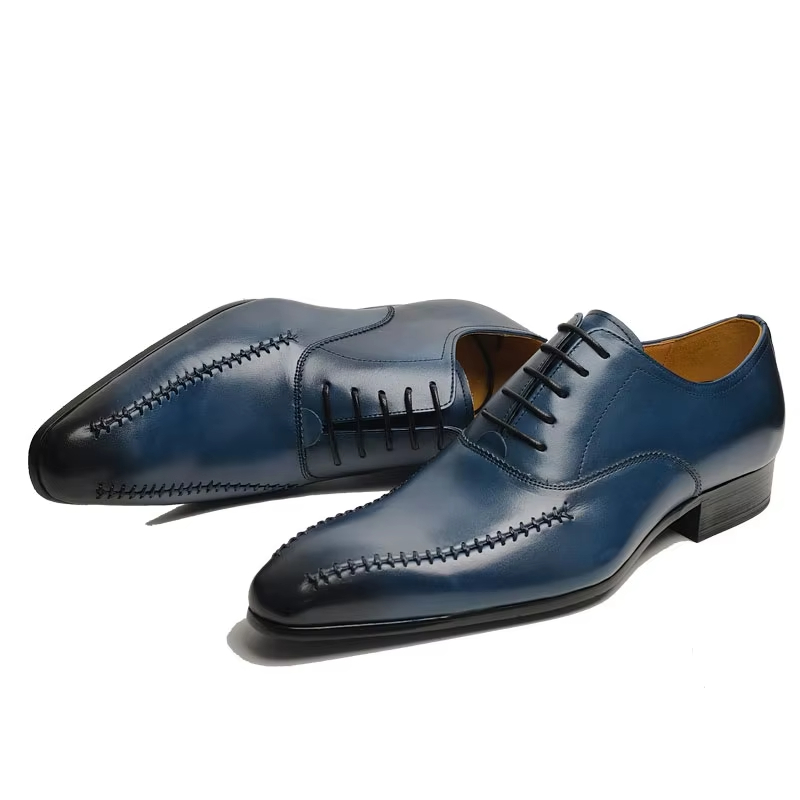 Sepatu Kulit Asli Pria Mewah B - Men Formal Wear Fashion ulasan dan harga