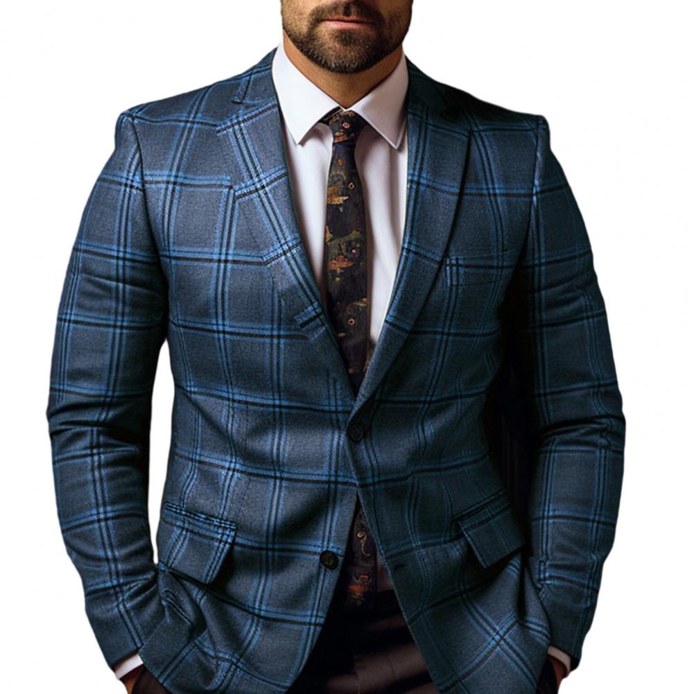 Jas Pria Formal Gaya Bisnis Sl - Men Formal Wear Outfits ulasan dan harga