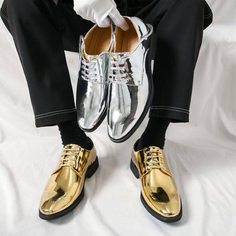 Sepatu Kulit Runcing Harian un - Men'S Formal Party Wear Shoes ulasan dan harga