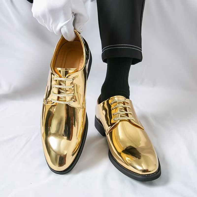 Sepatu Kulit Runcing Harian un - Men'S Formal Party Wear Shoes ulasan dan harga
