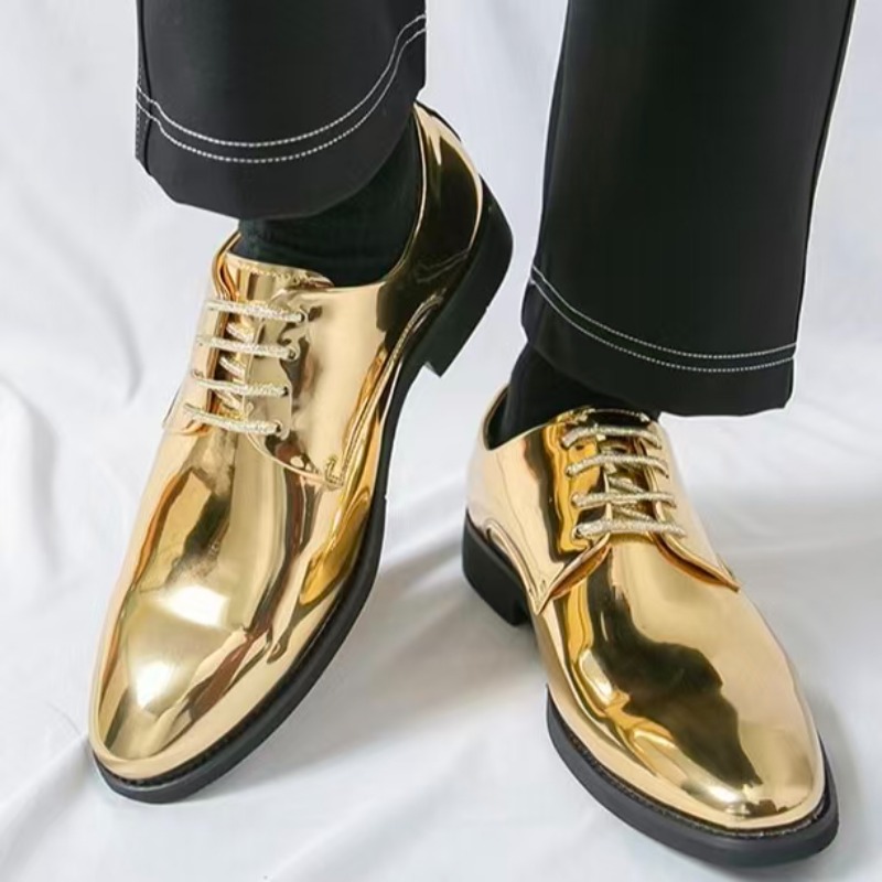 Sepatu Kulit Runcing Harian un - Men'S Formal Party Wear Shoes ulasan dan harga