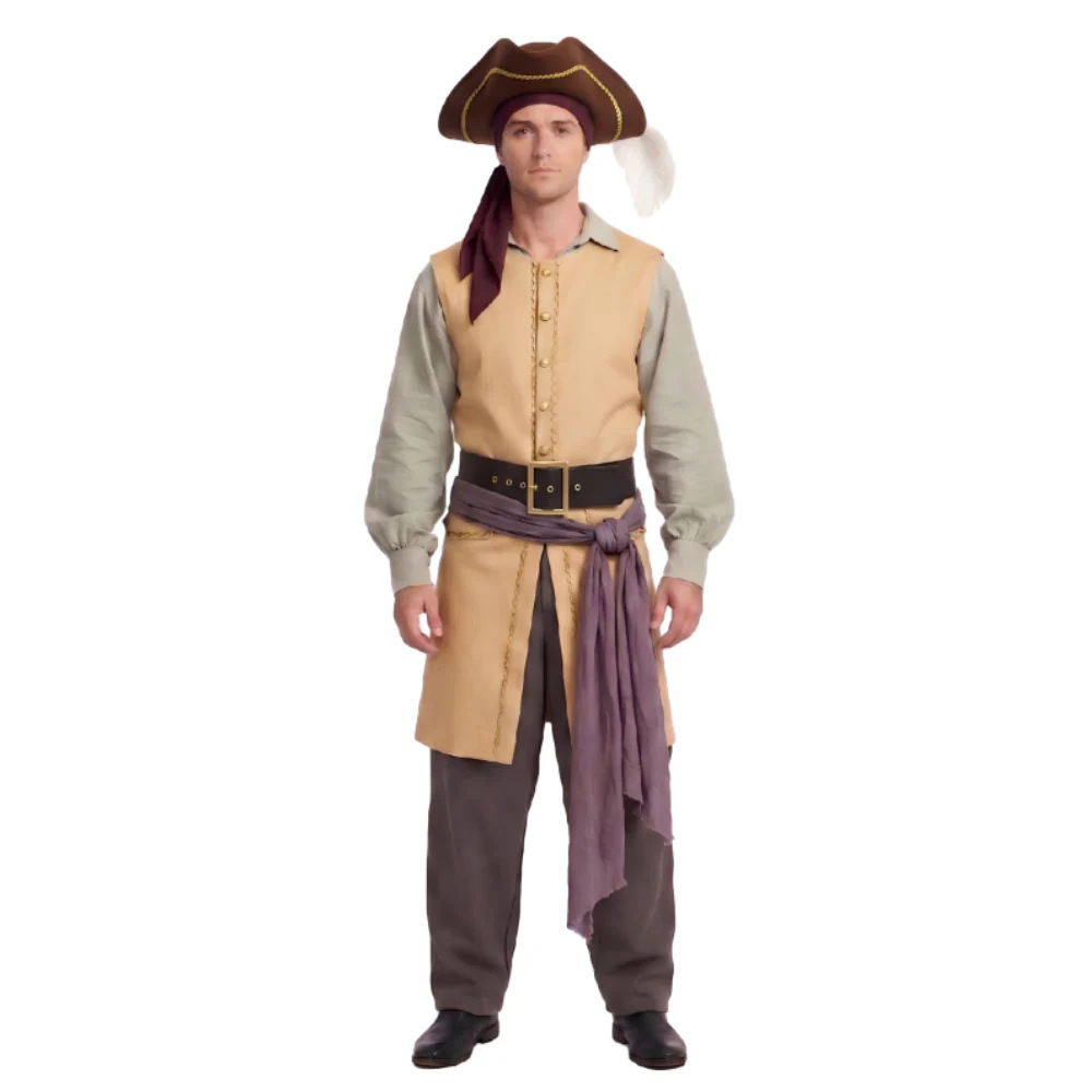 Kostum Cosplay Bajak Laut Kapt - Men'S Formal Wear Belt ulasan dan harga