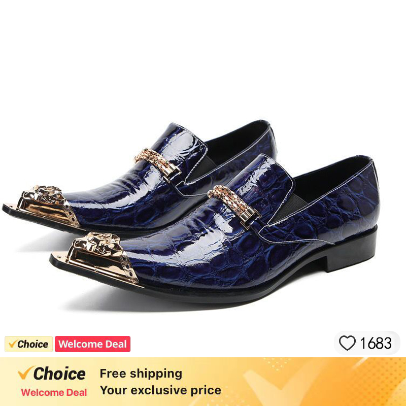 Sepatu Kulit Pria Model Spring - Men'S Formal Party Wear Shoes ulasan dan harga