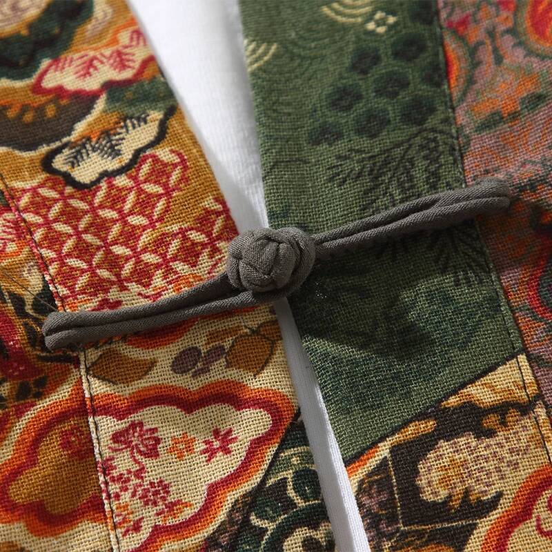 Blus Kardigan Linen Katun Fash - Men'S Ethnic & Formal Designer Wear Studio S ulasan dan harga